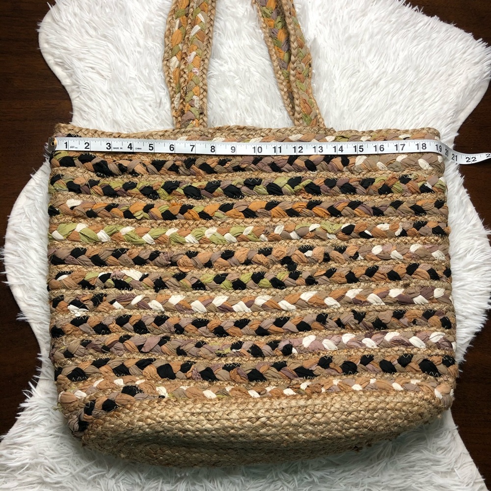 NWT Magid Basket Weave Large Tote - Picture 7 of 8